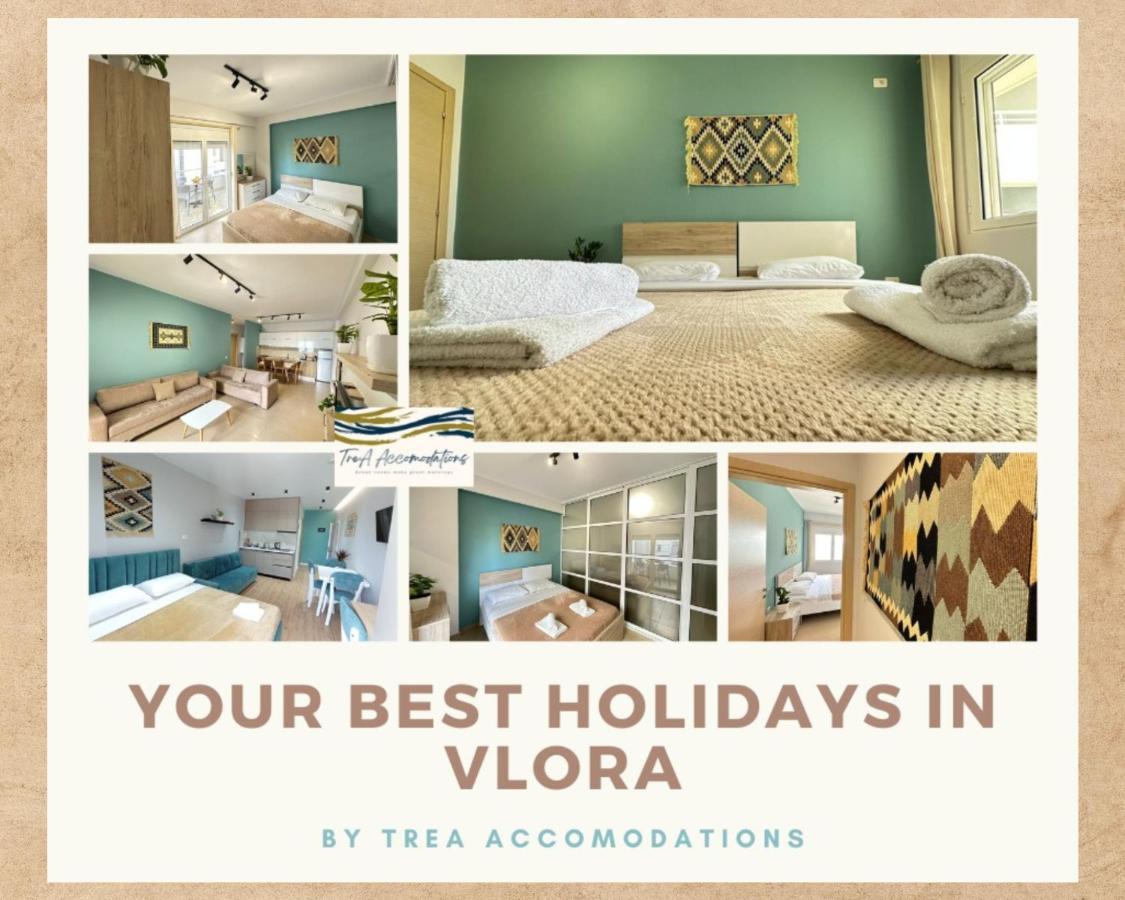 Trea Accomodations - Suite Lungomare Vlorë エクステリア 写真